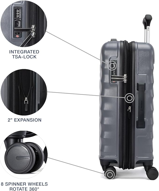 Travelpro Maxlite Air V2 Hardside Expandable Carry on Luggage, 8 Spinner Wheels - Image 4