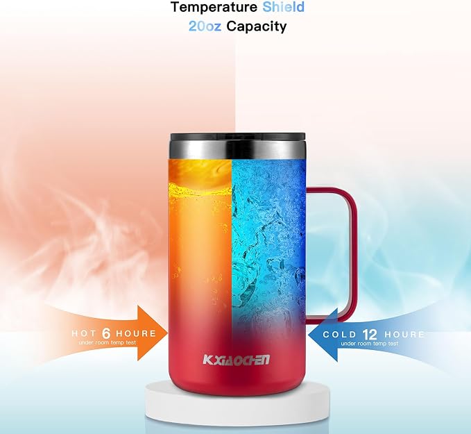 KXIAOCHEN 20oz Insulated Coffee Mug - Image 5