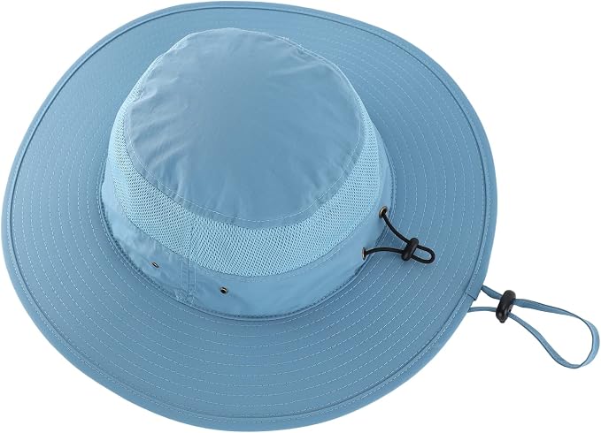 Home Prefer UPF 50+ Men's Sun Hat Wide Brim Bucket Hat UV Protection Hat - Image 3