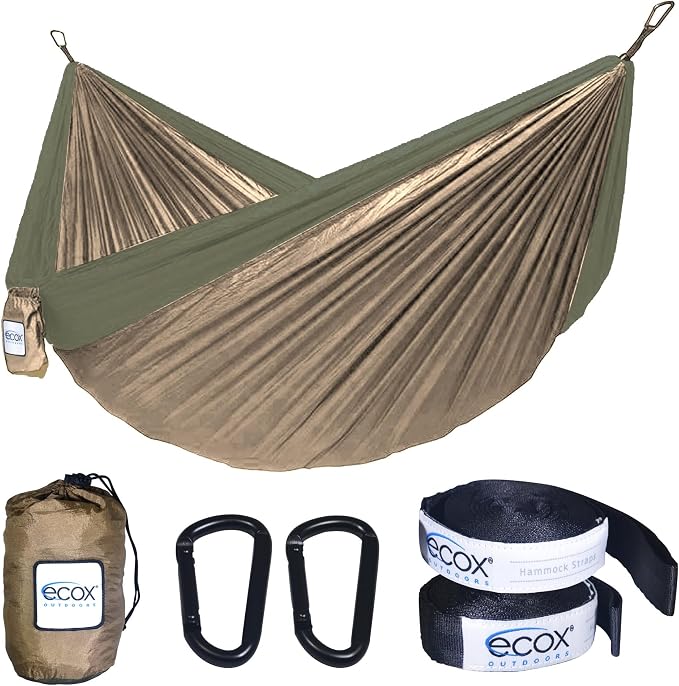Outdoors Parachute Hammock Single by ecox