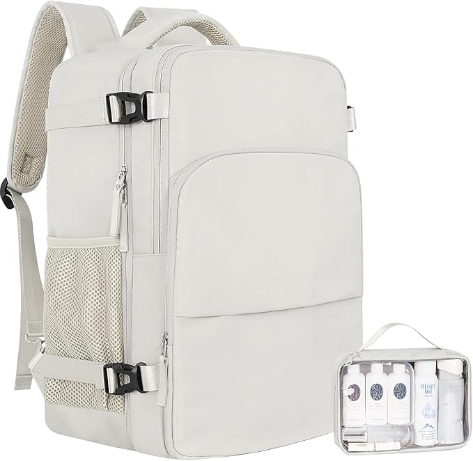 Travel Backpack for Women, Carry On Backpack Flight Approved, Personal Item by Sinaliy