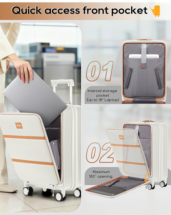 Joyway Carry on Luggage Airline Approved - Image 3