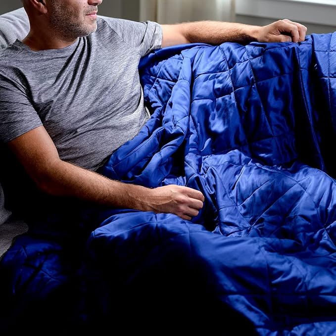 LUXOME Lightweight Blanket | 100% Rayon from Bamboo Fabric & Fill | King/Cal - Image 2
