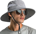 NPQQUAN Ponytail Sun Bucket Hats by NPQQUAN