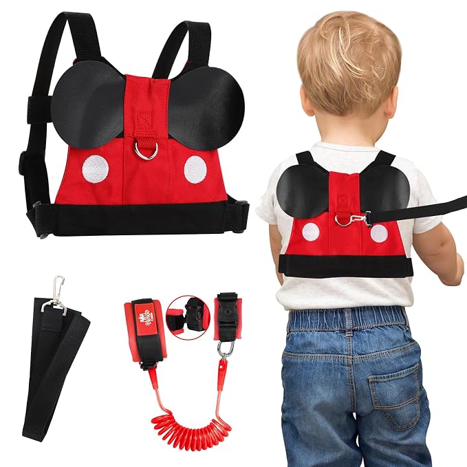 Lehoo Castle Toddler Leash for 1-5 Years, Baby Safety Harness for Boys by LehooCastle