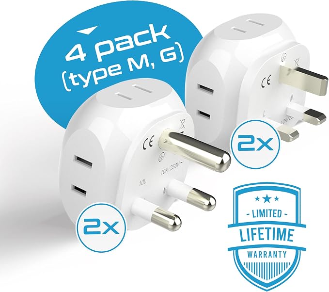 Ceptics South Africa Travel Plug Adapter Set - Image 3