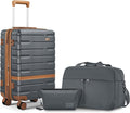 Carry on Luggage Sets with TSA Lock, 20 Inch Expandable Carry-on Suitcase with by Unknown