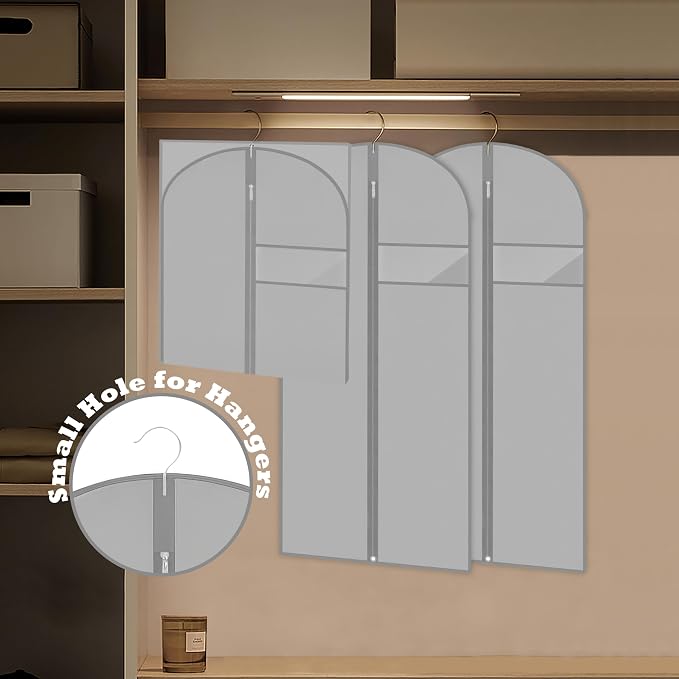 Garment Bags for Hanging Clothes, Dress Bags for Gowns Long - Image 5
