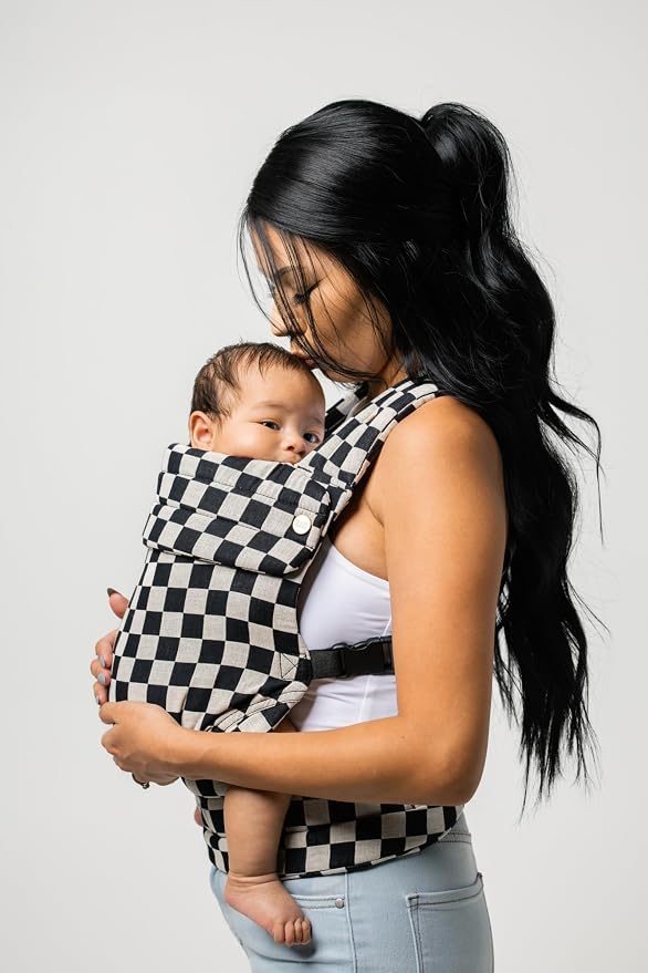 Mabē Monarch Ergonomic Baby Carrier – Premium Cotton Soft Structured Newborn to - Image 8