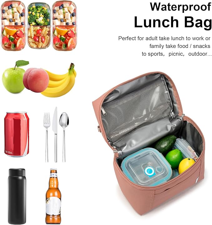 NOL Natural Organic Lifestyle Insulated Lunch Bags - Image 4