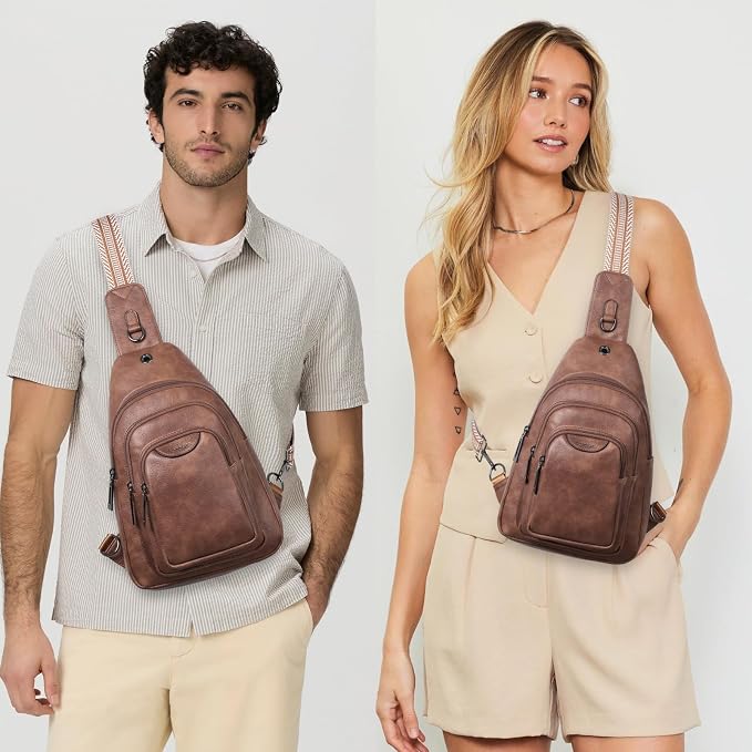 10L Crossbody Sling Bag for Women Men Anti Theft Cross Body Fanny Pack Belt Bag - Image 2
