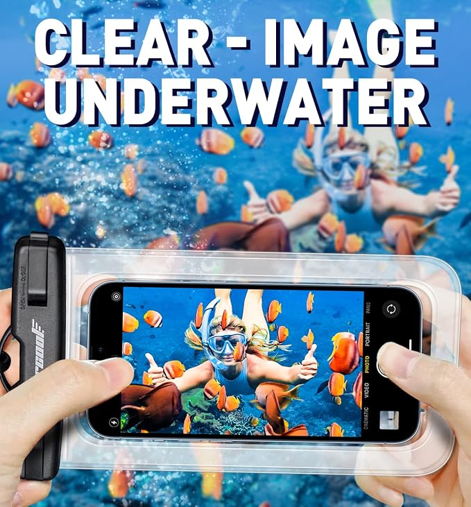 Hiearcool Waterproof Phone Pouch, Water Proof Phone Case - Image 6