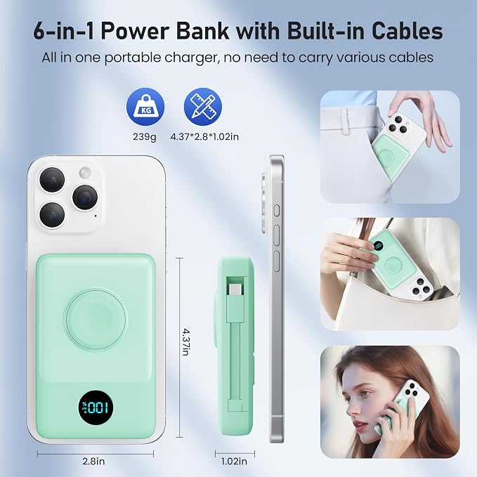 Magnetic Portable Charger for iPhone - Image 7