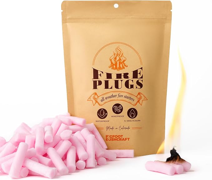 Non-Toxic Waterproof Fire Starters by BigfootBushcraft