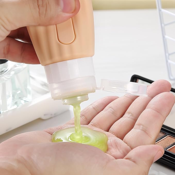 Travel Bottles for Toiletries, TSA Approved, Silicone Travel Bottles, BPA Free - Image 4