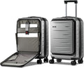 Carry On Luggage 22×14×9 Airline Approved, 20 Inch Lightweight ABS+PC Hard by CENSIEN