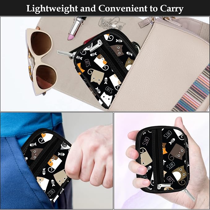 Serfeymi Weekly Travel Pill Organizer Pill Case - Image 6