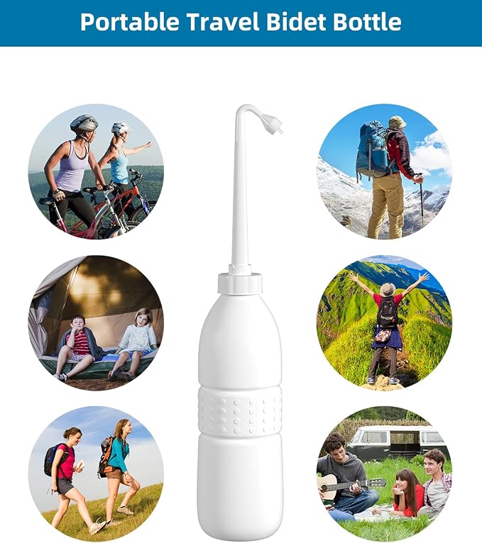 Hibbent Portable Bidet for Travel, Handheld Travel Bidet for Personal Hygiene - Image 6