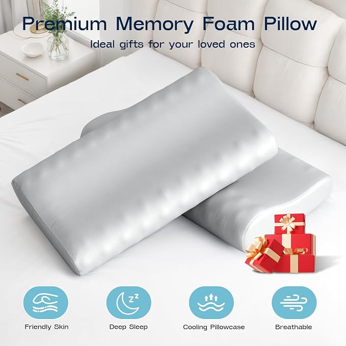 Memory Foam Pillows for Sleeping - Image 9
