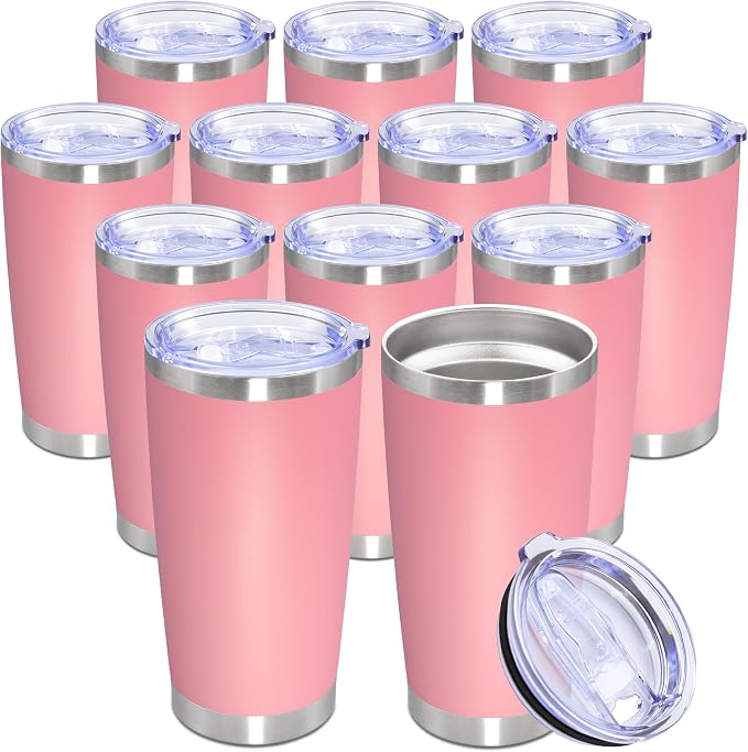 20oz Tumbler Bulk Stainless Steel Tumbler Cup by AUWBON