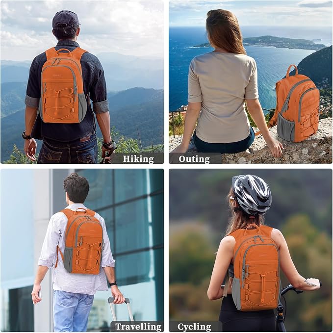 ZOMFELT Hiking Backpack for Women Men, 15L Lightweight Packable Backpacks for - Image 5