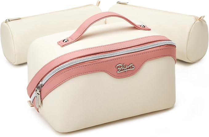 BOYATU Travel Makeup Bag Organizer Cosmetic Bag: 3 Pcs Set Make up Bags - Image 7
