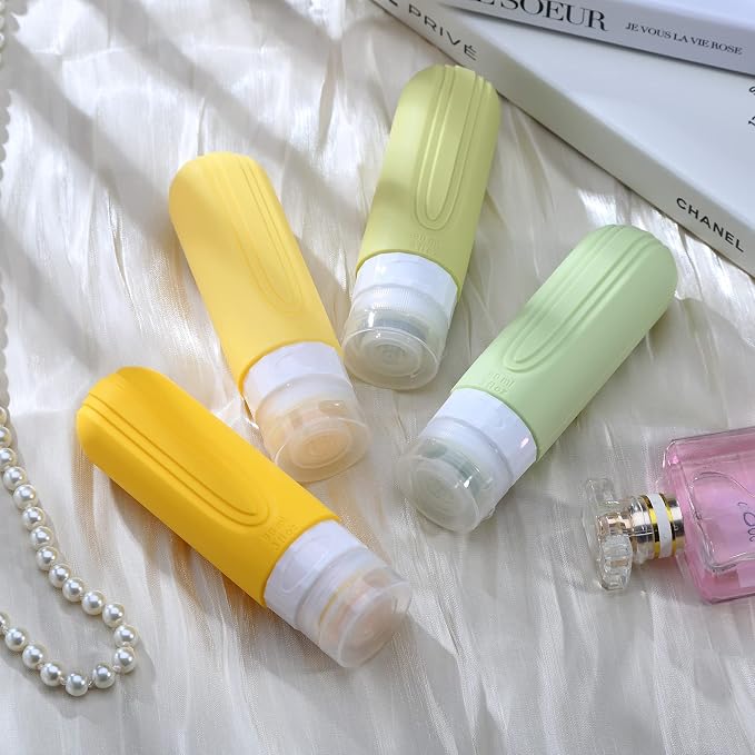 Travel Bottles for Toiletries, Tsa Approved 3oz Travel Size Containers BPA Free - Image 9