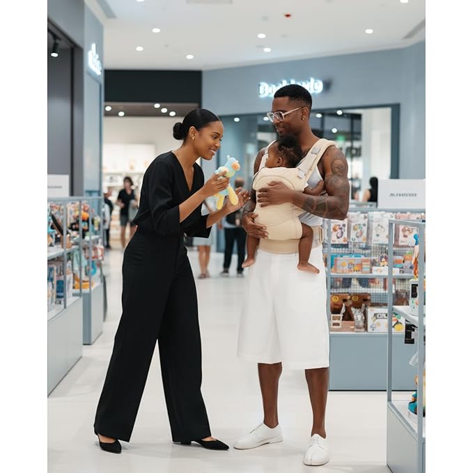 Baby Carrier for Newborns to Toddlers, Adjustable, Ultra-Soft and Weightless - Image 9