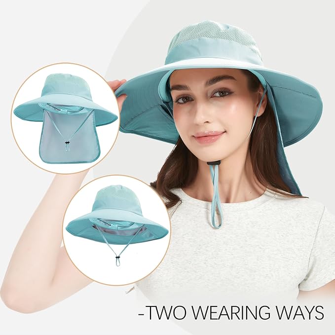 Fishing Hat Breathable Wide Brim Sun Hats - Image 3