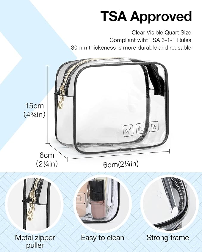 BAGSMART Toiletry Bag Hanging Travel Makeup Organizer - Image 7