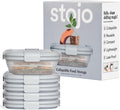 STOJO Collapsible Sandwich Box – 24oz, Reusable Food Storage Container by stojo