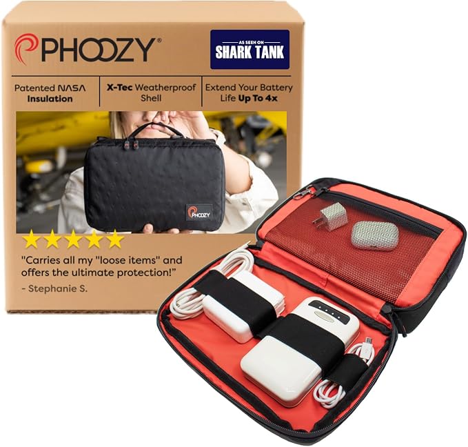 PHOOZY Premium Tech Bag & Cable Organizer Bag by PHOOZY
