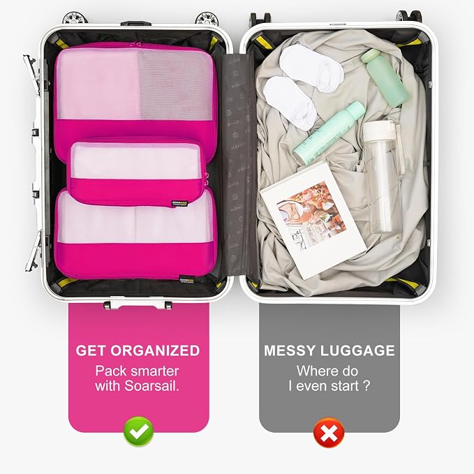 6 Set Compression Packing Cubes - Image 6