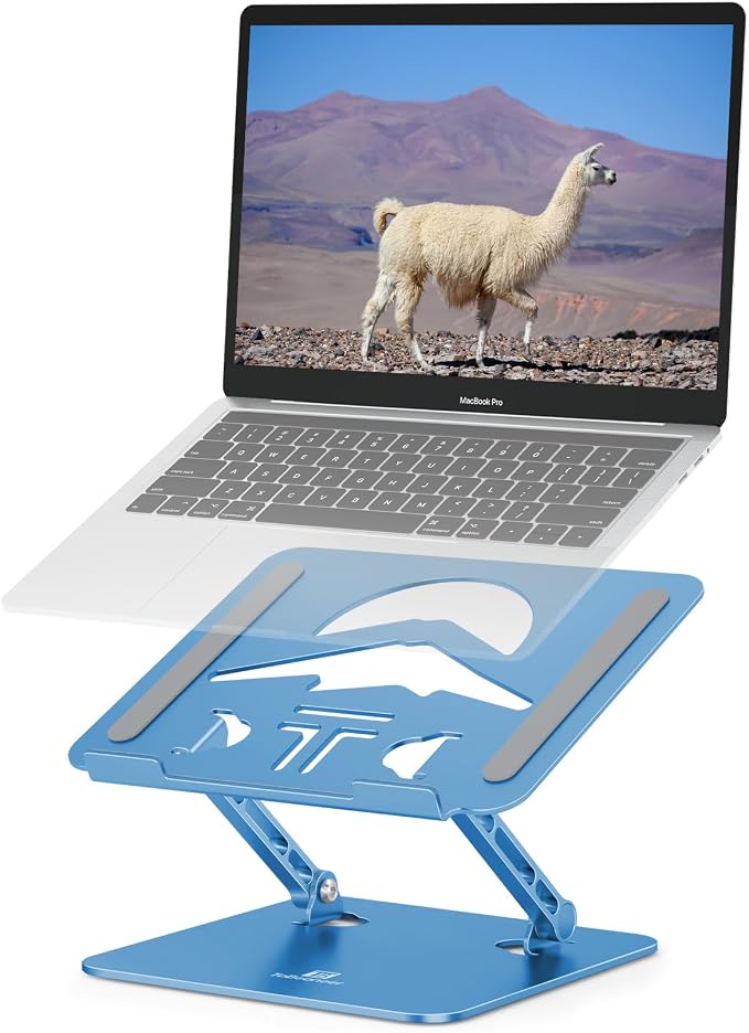 Laptop Stand, Ergonomic Adjustable Computer Stand - Image 9