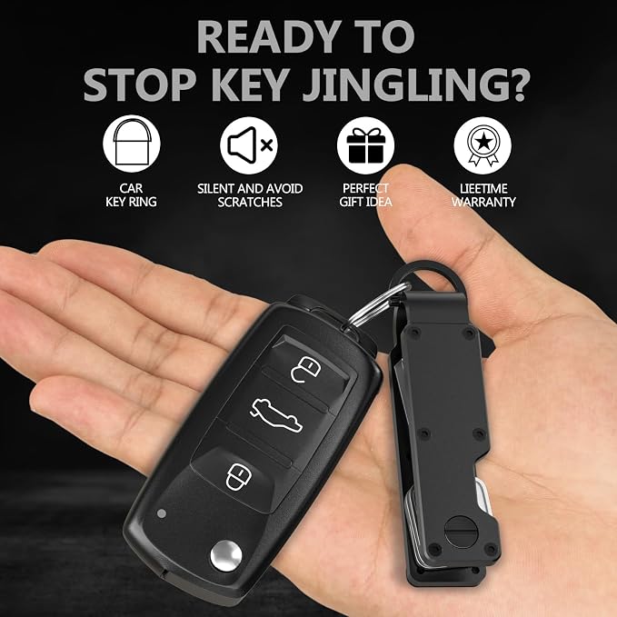 Key Organizer Minimalist Innovative Keyholder Compact Keys Organizer Smart - Image 3