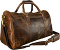 ELIZO Personalized Leather Duffle Bag by LuxuryEngineeredProducts