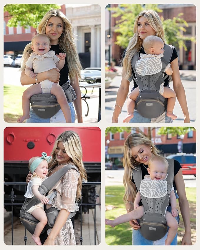 MOMTORY Carryall™ Pro Baby Carrier, Safety-Certified 6-in-1 Baby Carrier - Image 8