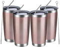 MEWAY 20oz Tumbler 4 Pack Double Wall Vacuum Insulated Travel Mug Bulk by MEWAY