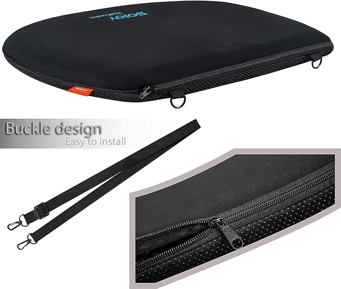 Sojoy Coccyx Gel Seat Cushion- Orthopedic Memory Foam Chair Cushions - Image 6