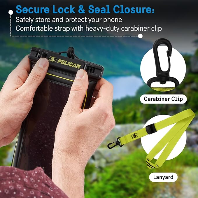 Pelican Marine - IP68 Waterproof Phone Pouch Floating Waterproof Phone Case - - Image 5
