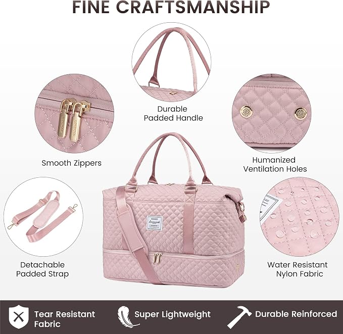LOVEVOOK Travel Duffle Bag, Weekender Bags - Image 6