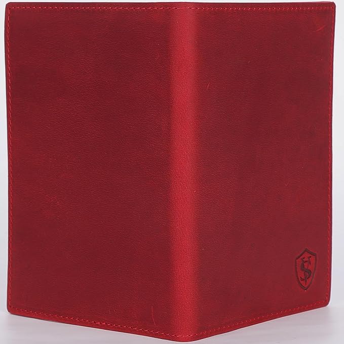 STAR VISTA Albatross Leather Travel Passport Holder, Minimalist Design - Image 7