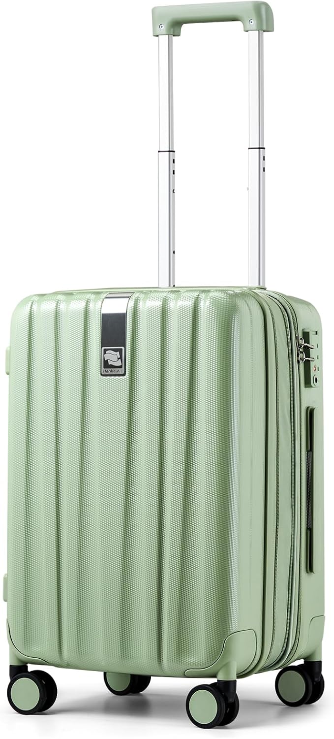 Hanke 20 Inch Expandable Carry on Luggage 22x14x9 Airline Approved Lightweight by Hanke