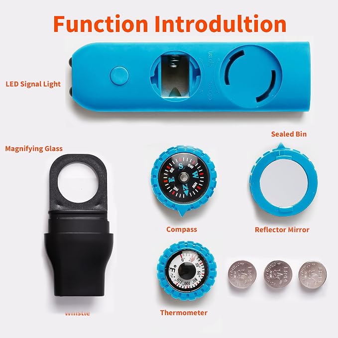 Multifunctional Survival Emergency Whistle - Image 6