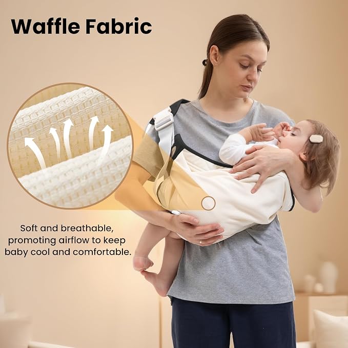 Baby Carrier Newborn to Toddler, Baby Sling Carrier, Toddler Carrier 25-60 lbs - Image 3