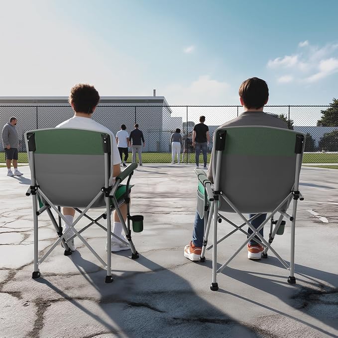 Oversized Camping Chair for Adults Heavy Duty, Heavy Duty Lawn Chair - Image 2
