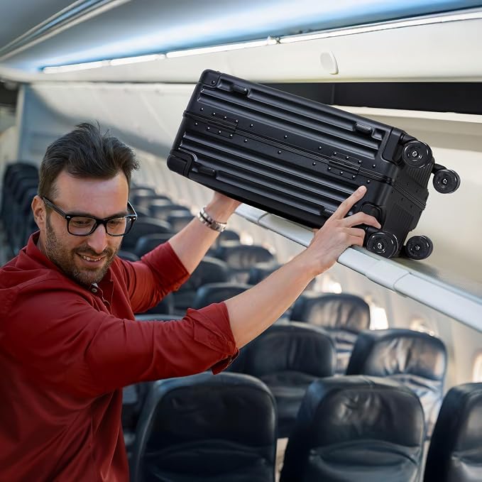 Aluminium Frame Carry on Luggage - Image 7