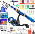 Kilitn Kids Fishing Rod, 1.5M 61Inch 4.92Ft Portable Telescopic Fishing Pole by Kilitn