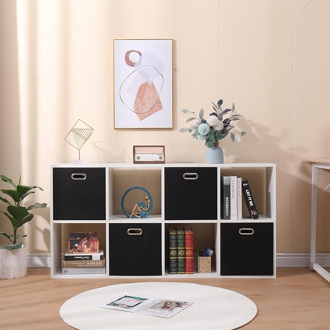 Collapsible Organization Basket Fabric Foldable Box - Image 6