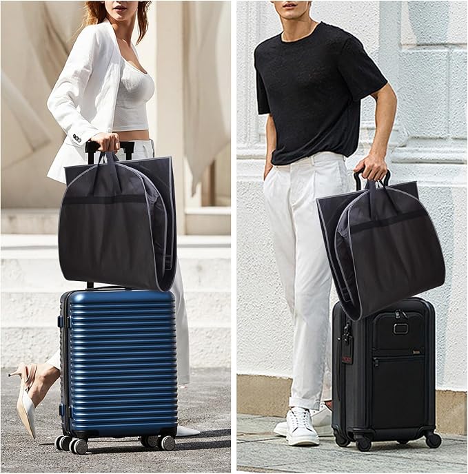 43" Garment Bag for Travel and Storage, Suit Bag - Image 4